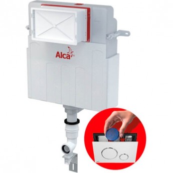 Бачок для унитаза ALCAPLAST AM112 BASICMODUL, для замуровывания в стену