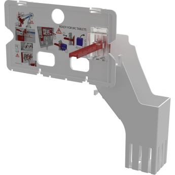 Дозатор ALCAPLAST P169 для вбрасывания таблеток для унитаза Дозатор ALCAPLAST P169 для вбрасывания таблеток для унитаза