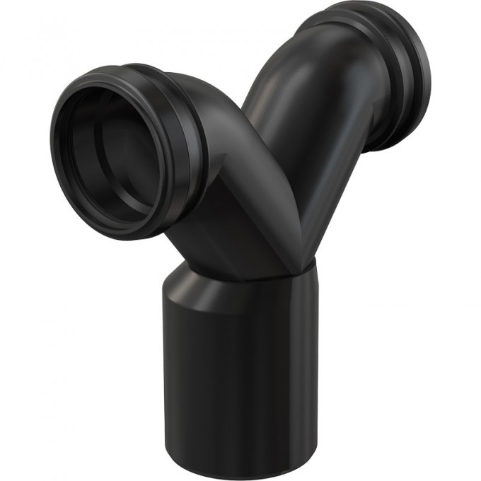 Двойное колено ALCAPLAST 90° с защитными затворами M909