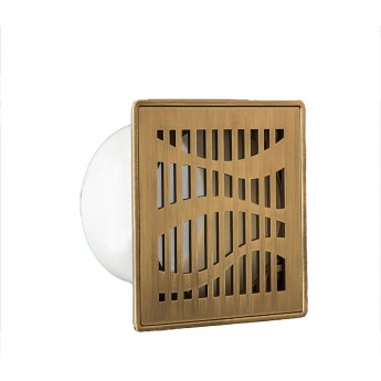 Гальваническое покрытие ALCAPLAST комплекта дренажного трапа с решеткой бронзовый цвет Гальваническое покрытие ALCAPLAST комплекта дренажного трапа с решеткой бронзовый цвет