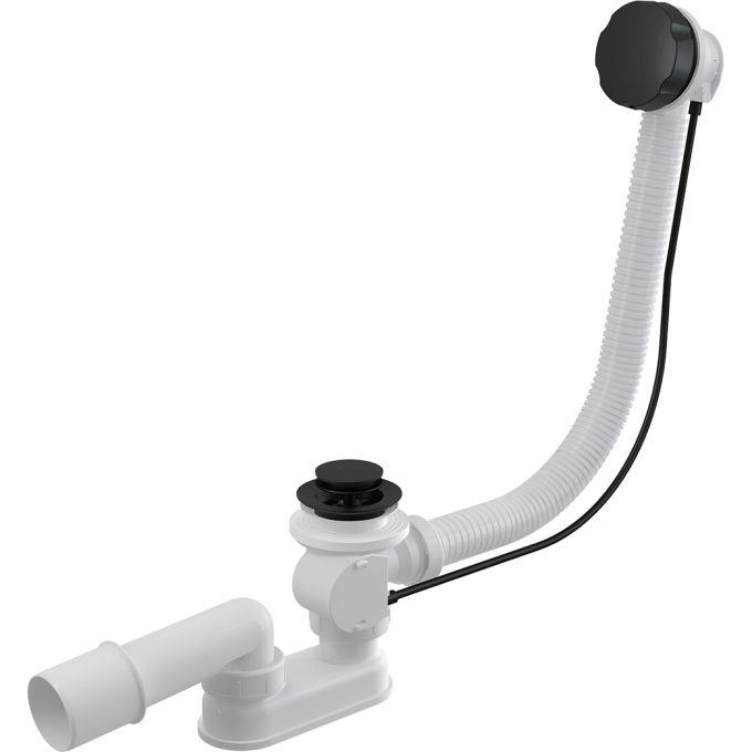 Кнопка ALCAPLAST UNI DUAL укомплектованная Z0069-ND