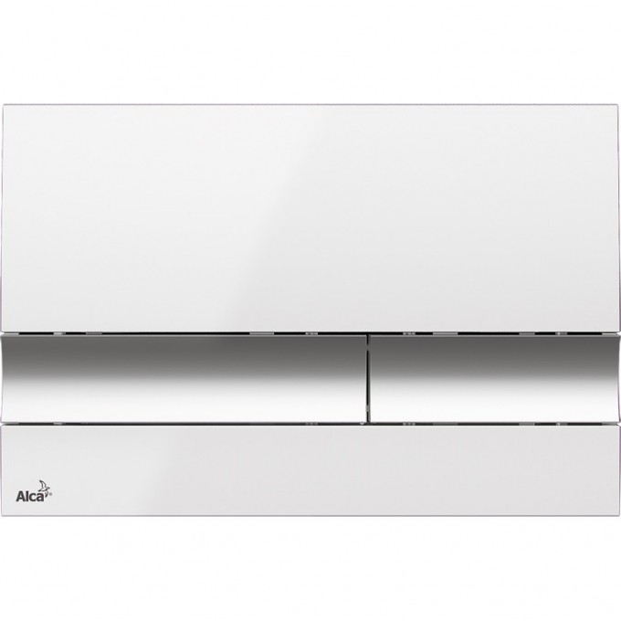 Кнопка управления ALCAPLAST белая M1720-1