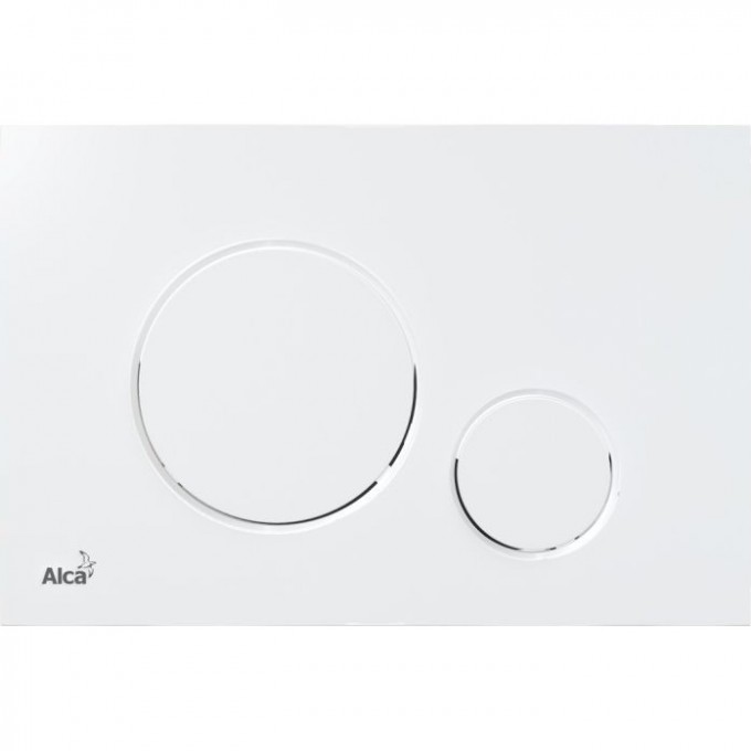 Кнопка управления ALCAPLAST для скрытых систем инсталляции, белый M670
