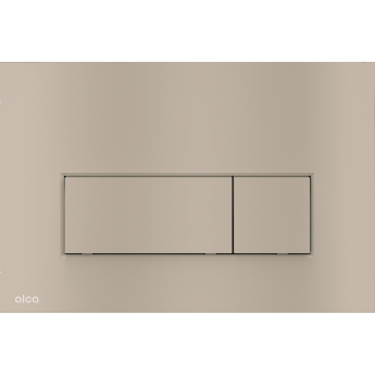 Кнопка управления ALCAPLAST M57-N-M для скрытых систем инсталляции, NICKEL матовый