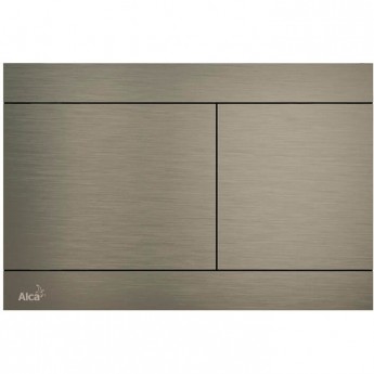 Кнопка управления ALCAPLAST FUN-N-B для скрытых систем инсталляции, никель матовый