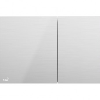 Кнопка управления ALCAPLAST FLAT AIR-INOX металл, матовый