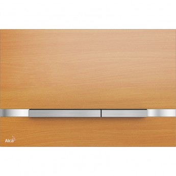 Кнопка управления ALCAPLAST FLAT STRIPE-BEECH металл, матовый, цвет Бук Кнопка управления ALCAPLAST FLAT STRIPE-BEECH металл, матовый, цвет Бук