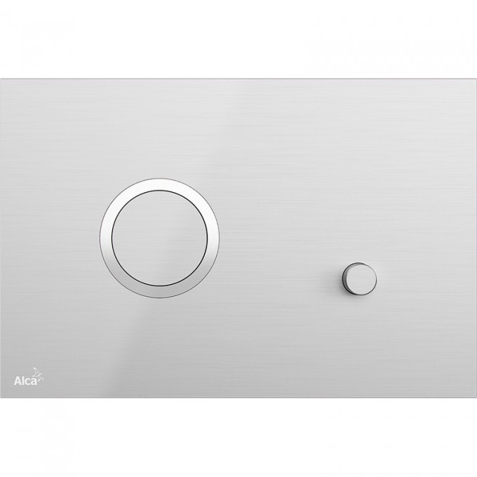 Кнопка управления ALCAPLAST FLAT металл, матовый STING-INOX