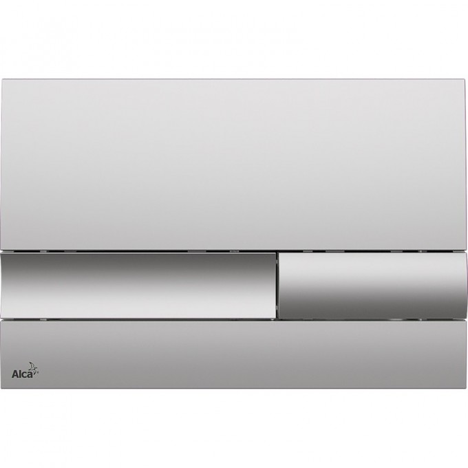 Кнопка управления ALCAPLAST хром, матовая M1732