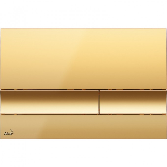 Кнопка управления ALCAPLAST золотая M1725