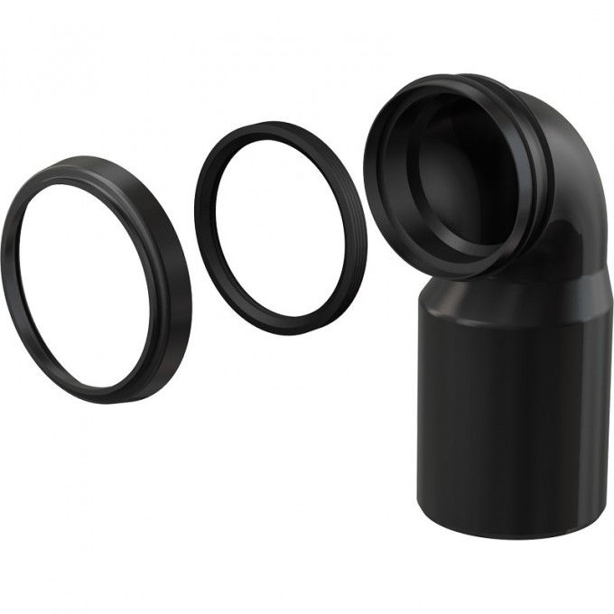 Колено ALCAPLAST стока, комплект 90/110 M906