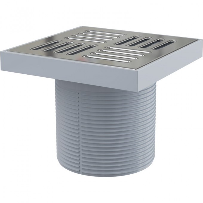 Решетка ALCAPLAST 150х150 нержавеющая сталь APV0400