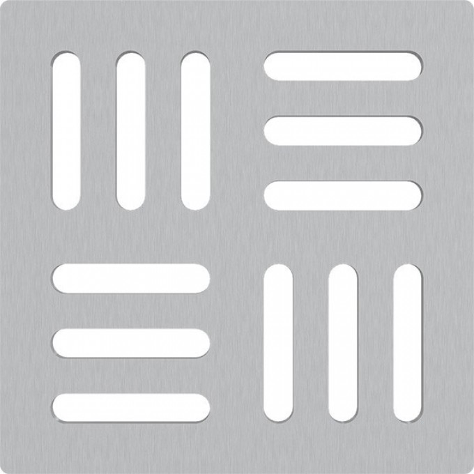 Решетка ALCAPLAST для трапа из нержавеющей стали 102х102 мм MPV011