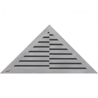 Решетка ALCAPLAST TIME для угловых водоотводящих желобов ARZ1