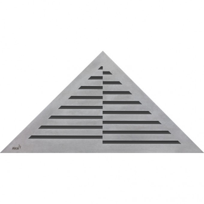 Решетка ALCAPLAST для угловых водоотводящих желобов ARZ1 TIME