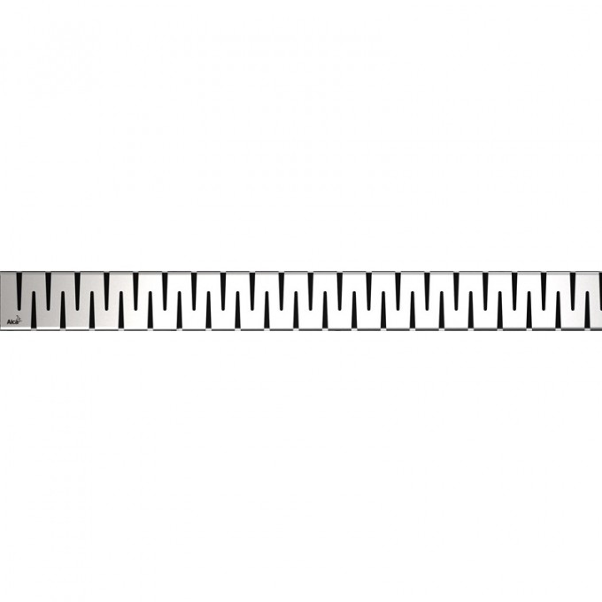 Решетка ALCAPLAST для водоотводящего желоба APZ13 дизайн ZIP ZIP-850L