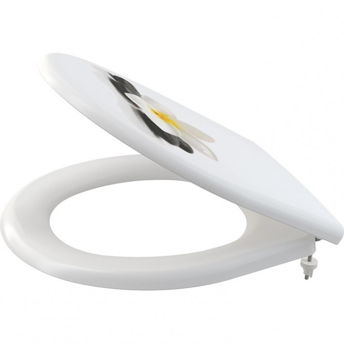 Сидение ALCAPLAST для унитаза Softclose A604 FLOWER