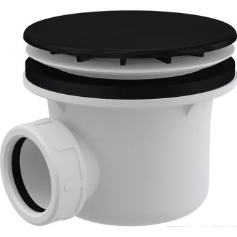 Сифон ALCAPLAST A49BLACK для душевого поддона, черный Сифон ALCAPLAST A49BLACK для душевого поддона, черный