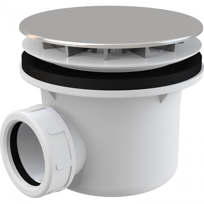 Сифон ALCAPLAST для душевого поддона, хромированный A49CR