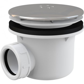 Сифон ALCAPLAST A49K для душевого поддона, металл