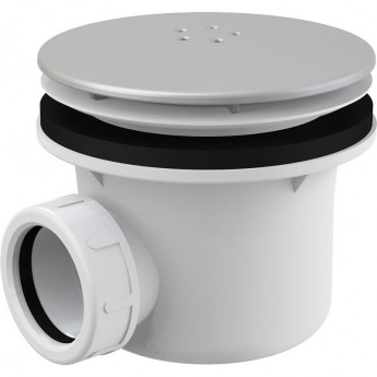 Сифон ALCAPLAST A49K Mat для душевого поддона, металл LUX