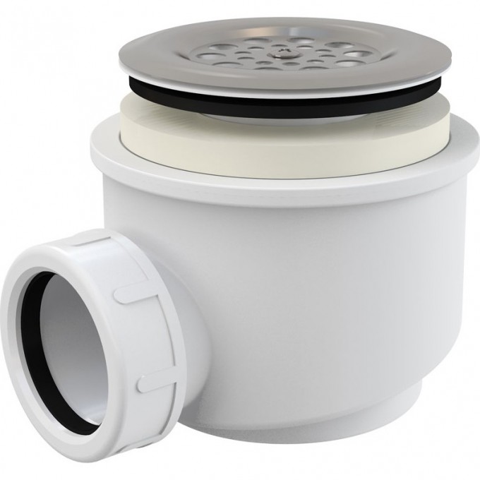 Сифон ALCAPLAST для душевого поддона с нержавеющей решеткой A46-60