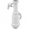 Сифон ALCAPLAST для мойки с накидной гайкой 6/4", с подводкой A443P-DN50/40