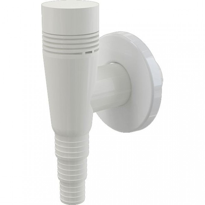 Сифон ALCAPLAST для стиральной машины наружный, с вентиляционным клапаном, белый APS5