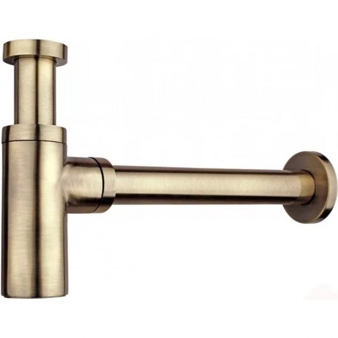 Сифон ALCAPLAST для умывальника Ø32 DESIGN, состаренная бронза A400ANTIC