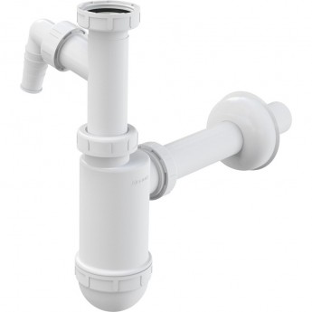 Сифон ALCAPLAST A430P для умывальника Ø32 с подводкой и накидной гайкой 5/4" Сифон ALCAPLAST A430P для умывальника Ø32 с подводкой и накидной гайкой 5/4"