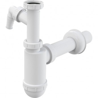 Сифон ALCAPLAST A43P для умывальника Ø40, с подводкой и накидной гайкой 5/4" Сифон ALCAPLAST A43P для умывальника Ø40, с подводкой и накидной гайкой 5/4"