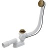 Сифон ALCAPLAST для ванны автомат комплект, металл, бронза-antic A55ANTIC-120-RU-01