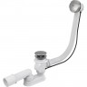 Сифон ALCAPLAST для ванны, автомат, металл/хром, длина 100 см A55KM-100