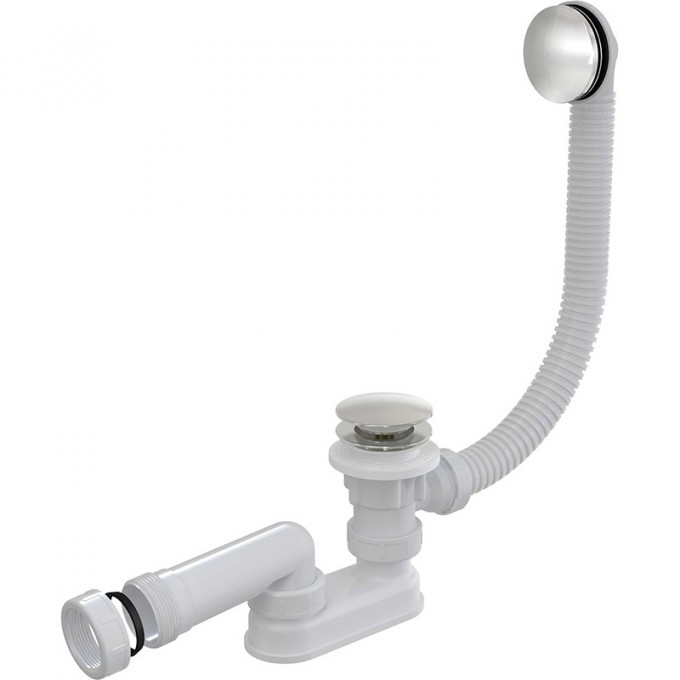 Сифон ALCAPLAST для ванны click/clac металл AG210135160
