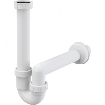 Сифон ALCAPLAST A80-DN40 трубчатый с накидной гайкой 6/4", без штуцера Сифон ALCAPLAST A80-DN40 трубчатый с накидной гайкой 6/4", без штуцера