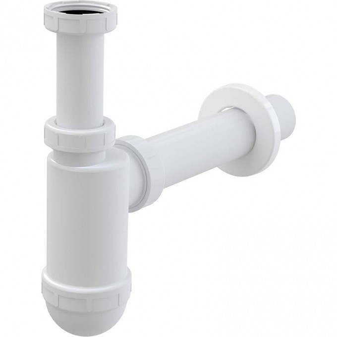 Сифон для умывальника ALCAPLAST Ø40 c накидной гайкой 5/4" AG210522140