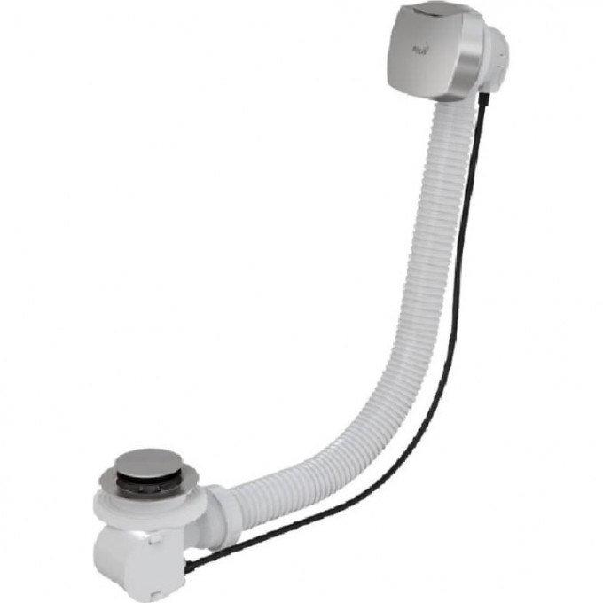 Сифон для ванны ALCAPLAST автомат комплект, хром A54CR