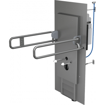 Скрытая система инсталляции ALCAPLAST AM101/1500L для сухой установки (для гипсокартона) регулируемая по высоте