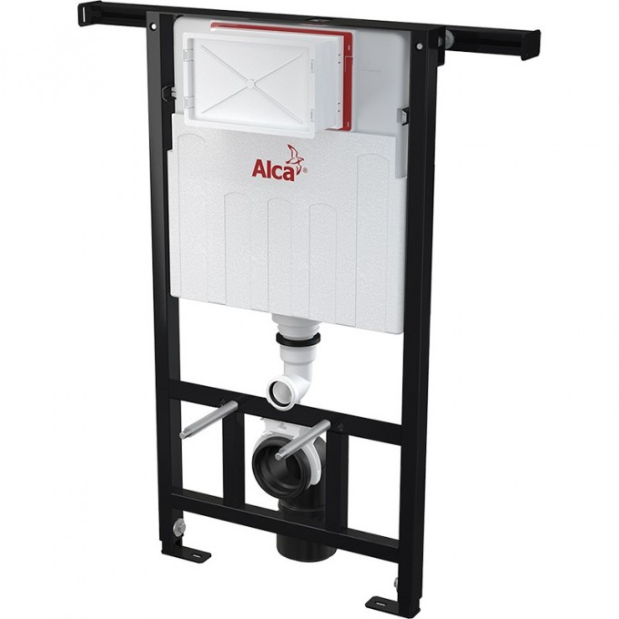 Скрытая система инсталляции ALCAPLAST для сухой установки (при реконструкции ванных комнат в панельных домах) AM102/1000