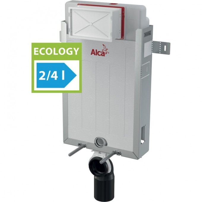 Скрытая система инсталляции ALCAPLAST RENOVMODUL для замуровывания в стену, Ecology AM115/1000E