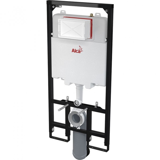 Скрытая система инсталляции ALCAPLAST SLIM для сухой установки (для гипсокартона) AM1101/1200