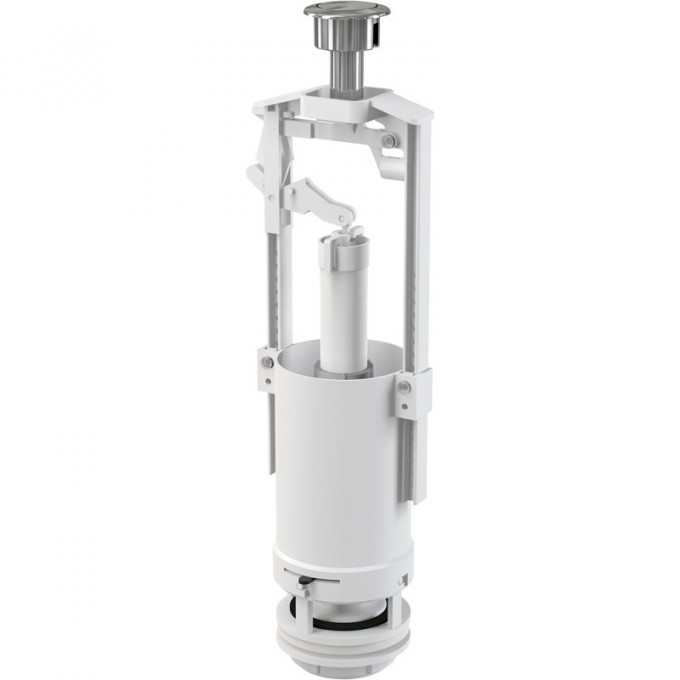 Сливной механизм ALCAPLAST с удлиненной стоп-кнопкой A05-CHROM