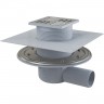 Сливной трап ALCAPLAST , 105х105/50, подводка боковая APV1324