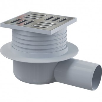 Сливной трап ALCAPLAST APV26, 105х105/50, подводка боковая