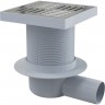 Сливной трап ALCAPLAST , 150х150/50, подводка боковая APV5411
