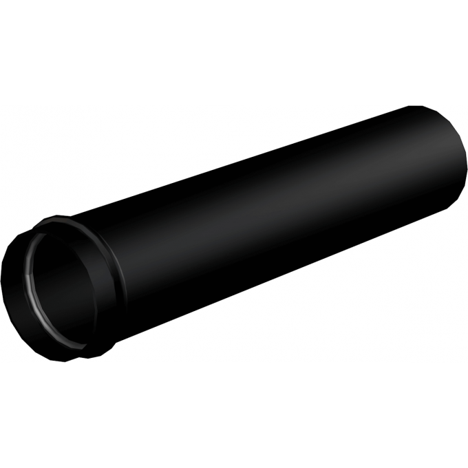 Удлинитель ALCAPLAST DN32 черный матовый A4000BLACK