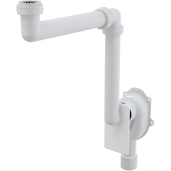 Универсальный сифон под штукатурку ALCAPLAST A873 экономящий пространство Универсальный сифон под штукатурку ALCAPLAST A873 экономящий пространство