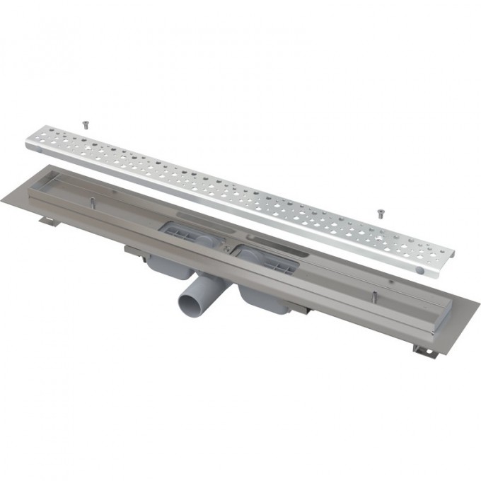 Водоотводящий желоб ALCAPLAST АНТИВАНДАЛ с решеткой, низкий APZ111-850