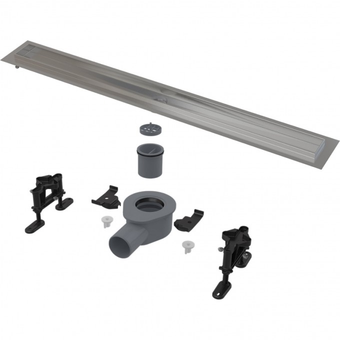 Водоотводящий желоб ALCAPLAST MODULAR из нержавеющей стали, модулярный APZ13-850