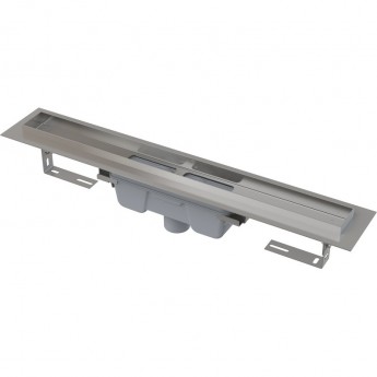 Водоотводящий желоб ALCAPLAST APZ1006S-1150 PROFESSIONAL с порогами для цельной решетки, вертикальный слив Водоотводящий желоб ALCAPLAST APZ1006S-1150 PROFESSIONAL с порогами для цельной решетки, вертикальный слив
